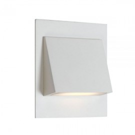 Telbix-Brea 3-WH83/85 Square Stair Light 3wLED  White Matt - 3000K / 5000K